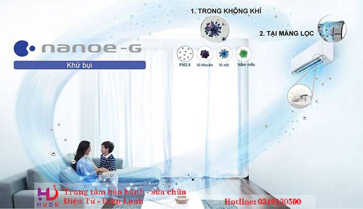 Cách sử dụng chế độ hút khử mùi chi tiết trên điều hòa Panasonic