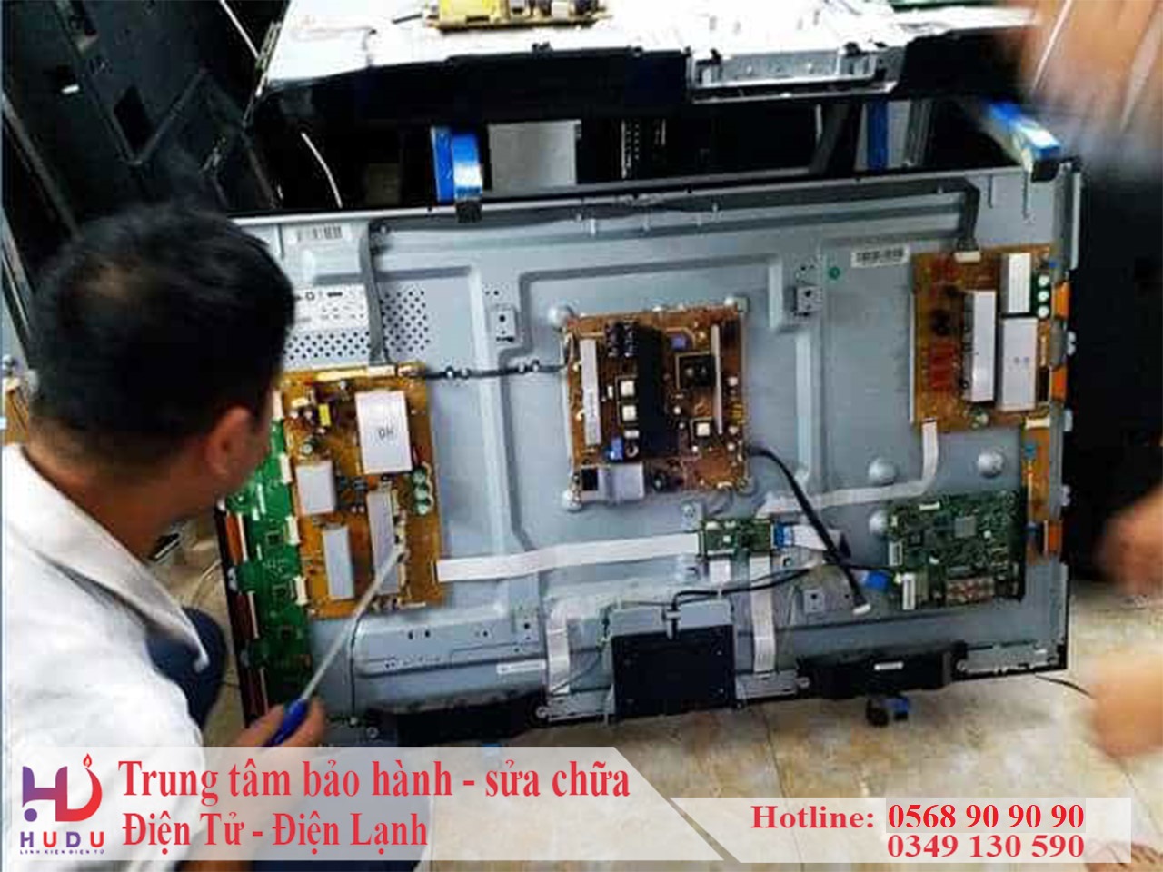 sửa tivi tại nhà quận Long Biên