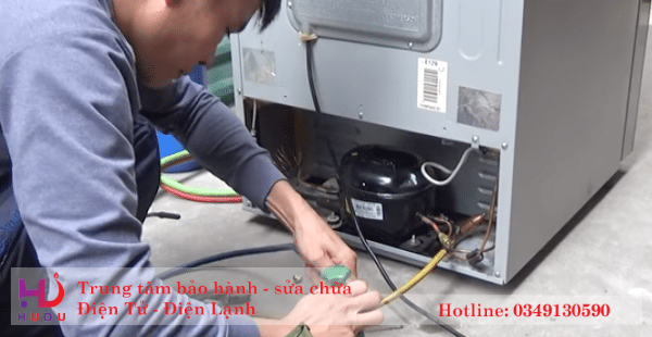 thắc mắc bơm gas tủ lạnh bao nhiêu