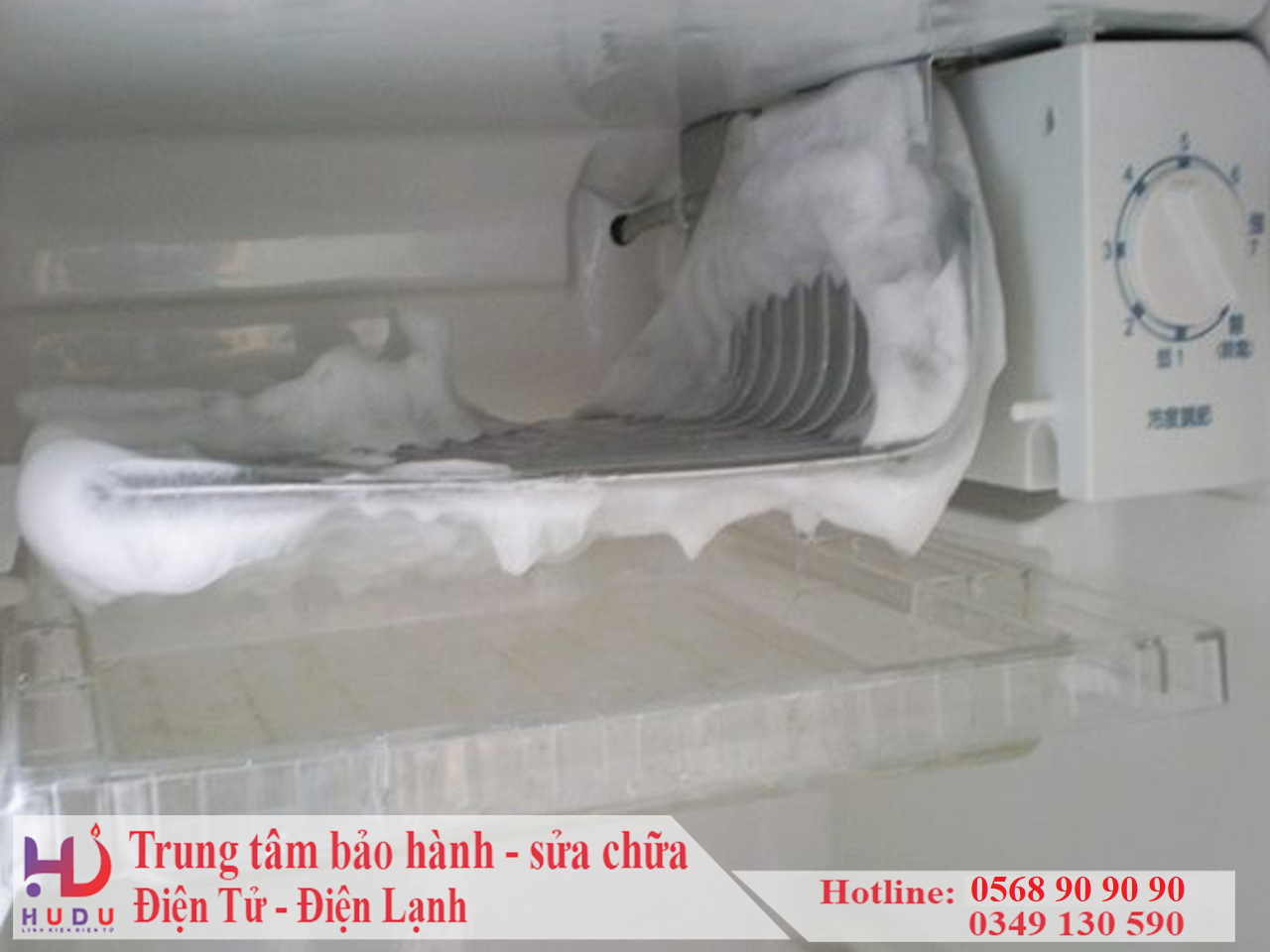 tủ lạnh bị chảy nước hay đóng tuyết